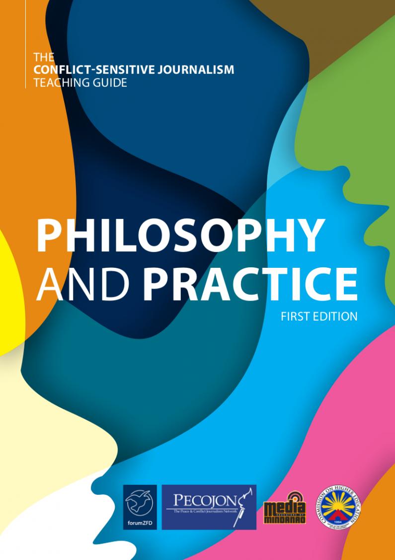 Cover of Conflict-Sensitive Journalism Teaching Guide: Philosophy and Practice