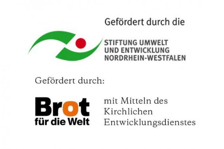 Logos Stiftung Umwelt und Entwicklung NRW und Brot für die Welt