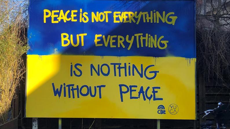 Peace is not everything but everything is nothing without peace