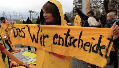 "Das Wir entscheidet" - Demonstration für die Rechte Geflüchteter in Hamburg 2013