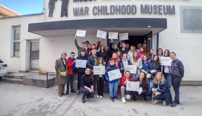 PEACE IS OUR FUTURE – students from Kragujevac visiting Sarajevo