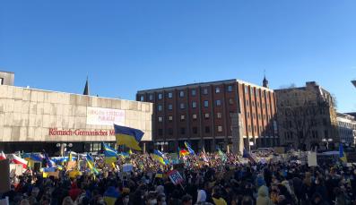 Demo Ukraine in Köln